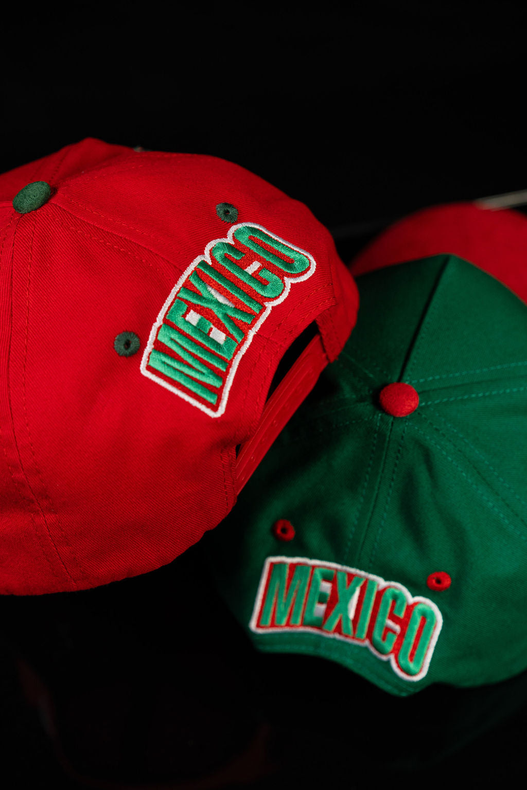 MEXICO HAT GREEN SUEDE BRIM