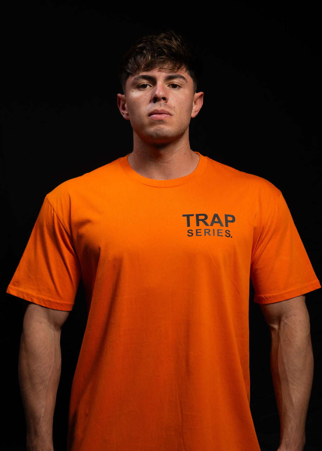ORANGE BLACK TRAP SERIES T-SHIRT