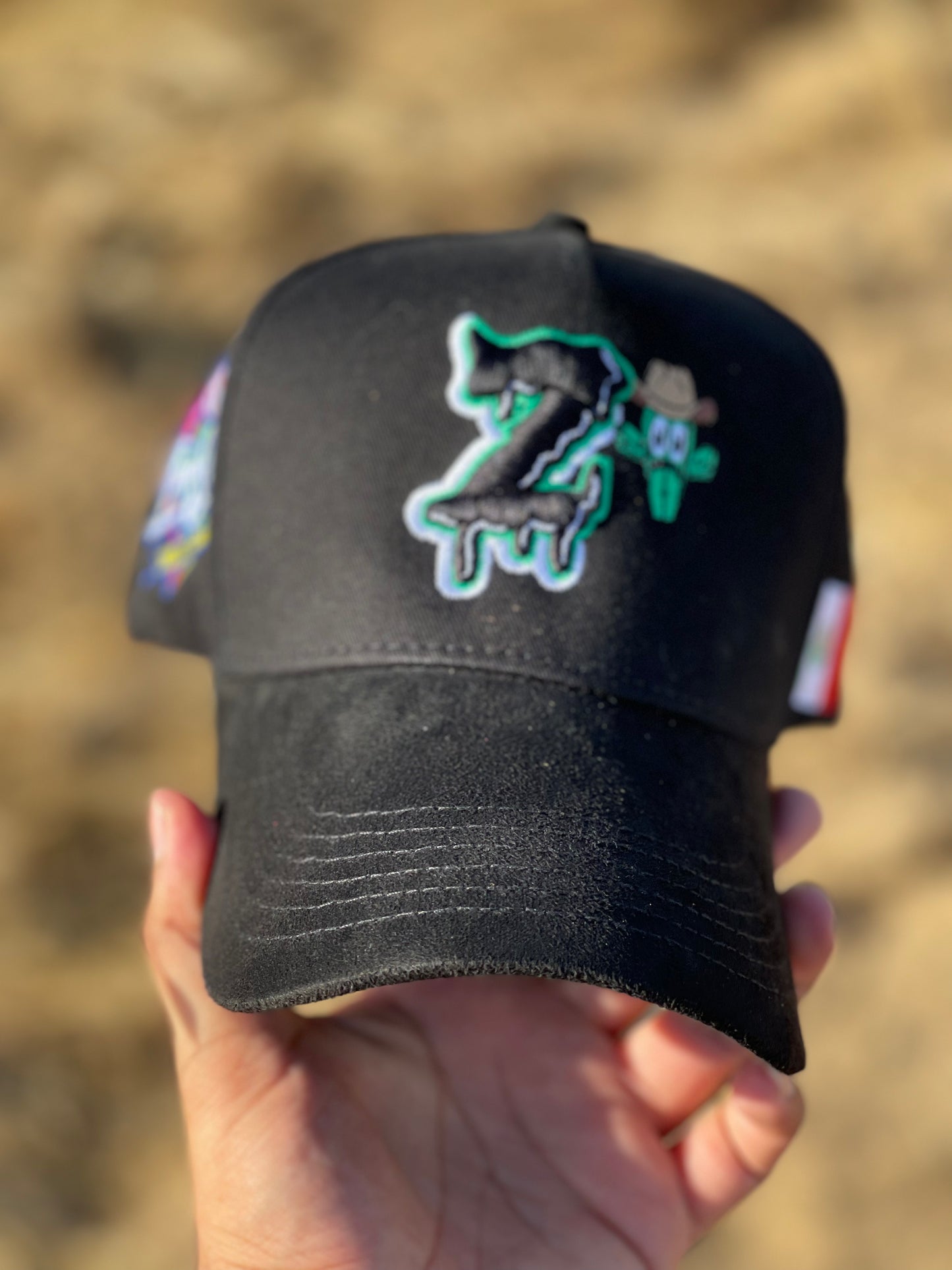 LOS NOPALEROS DE ZACATECAS SUEDE BRIM HAT