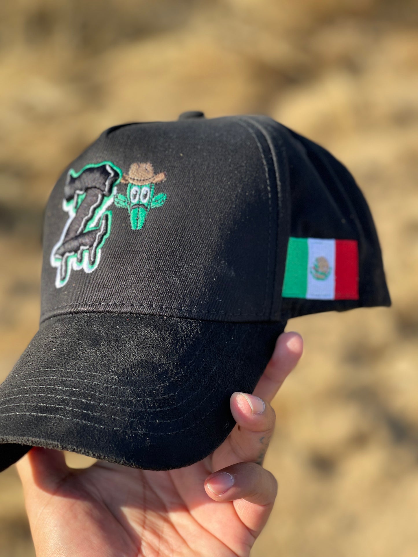 LOS NOPALEROS DE ZACATECAS SUEDE BRIM HAT