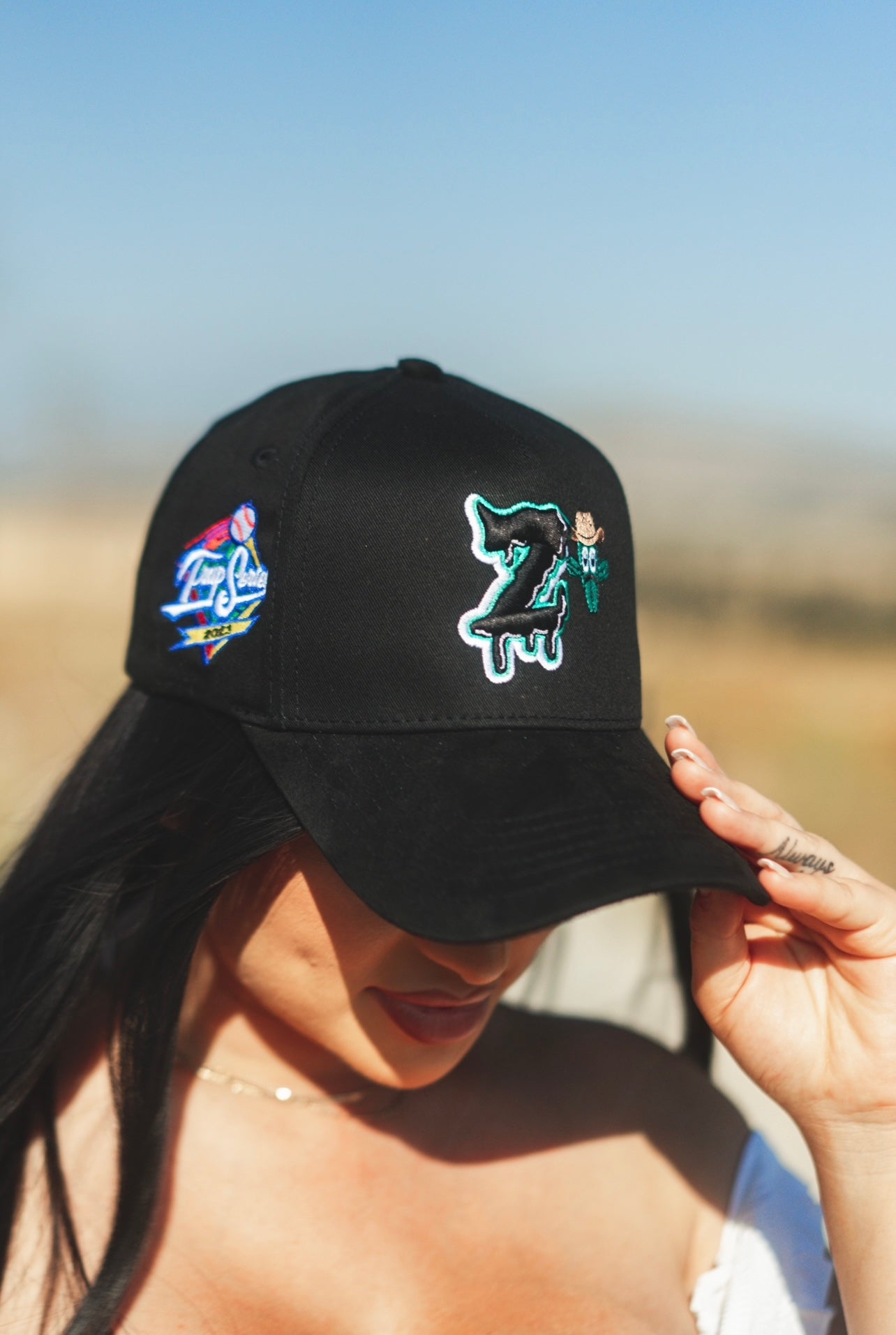 LOS NOPALEROS DE ZACATECAS SUEDE BRIM HAT