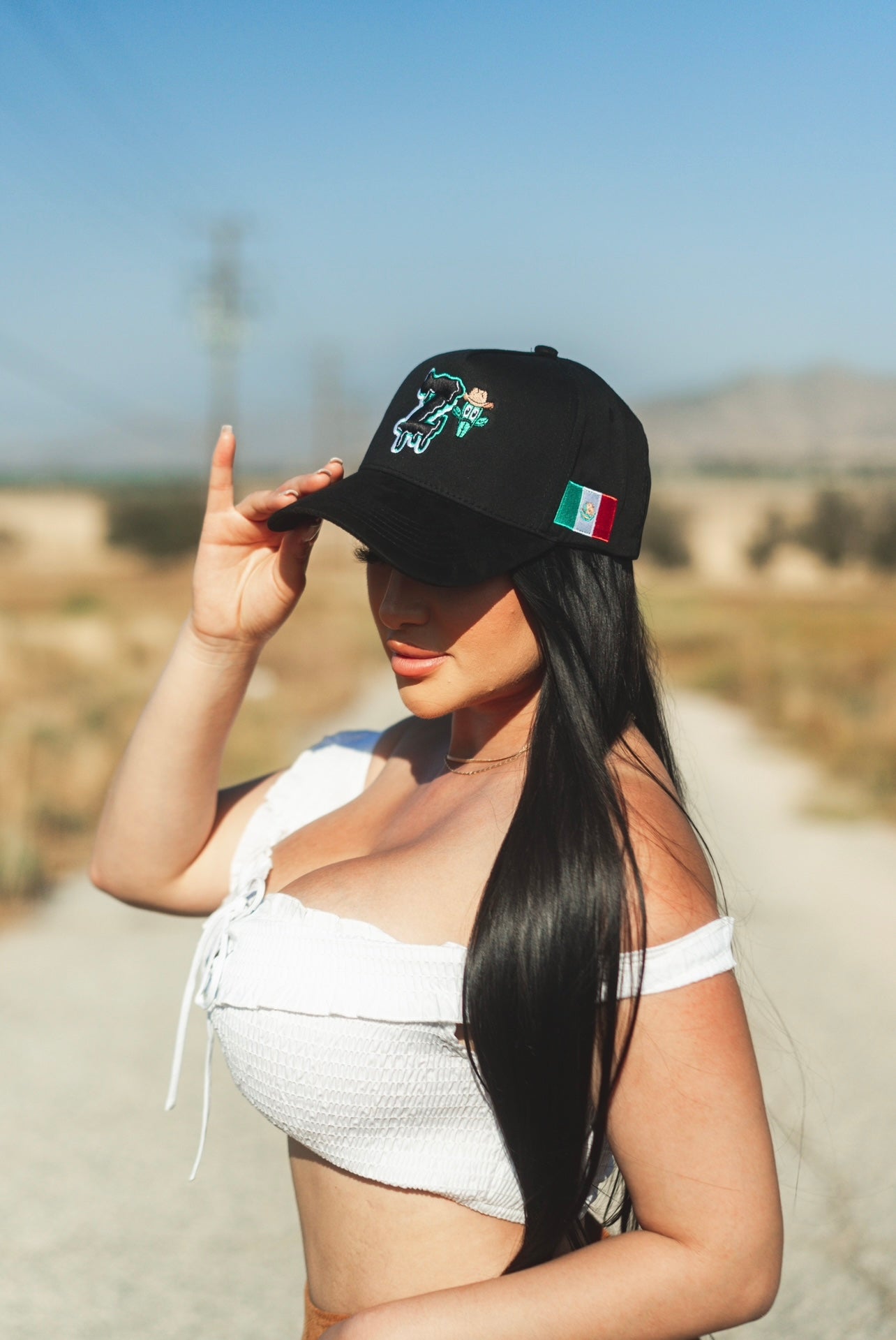 LOS NOPALEROS DE ZACATECAS SUEDE BRIM HAT