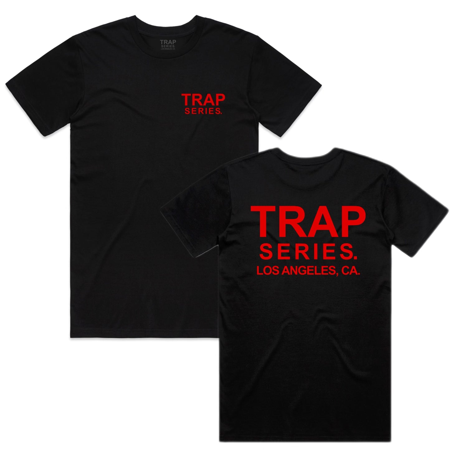 TRAP SERIES (BLACK WITH RED) T-SHIRT