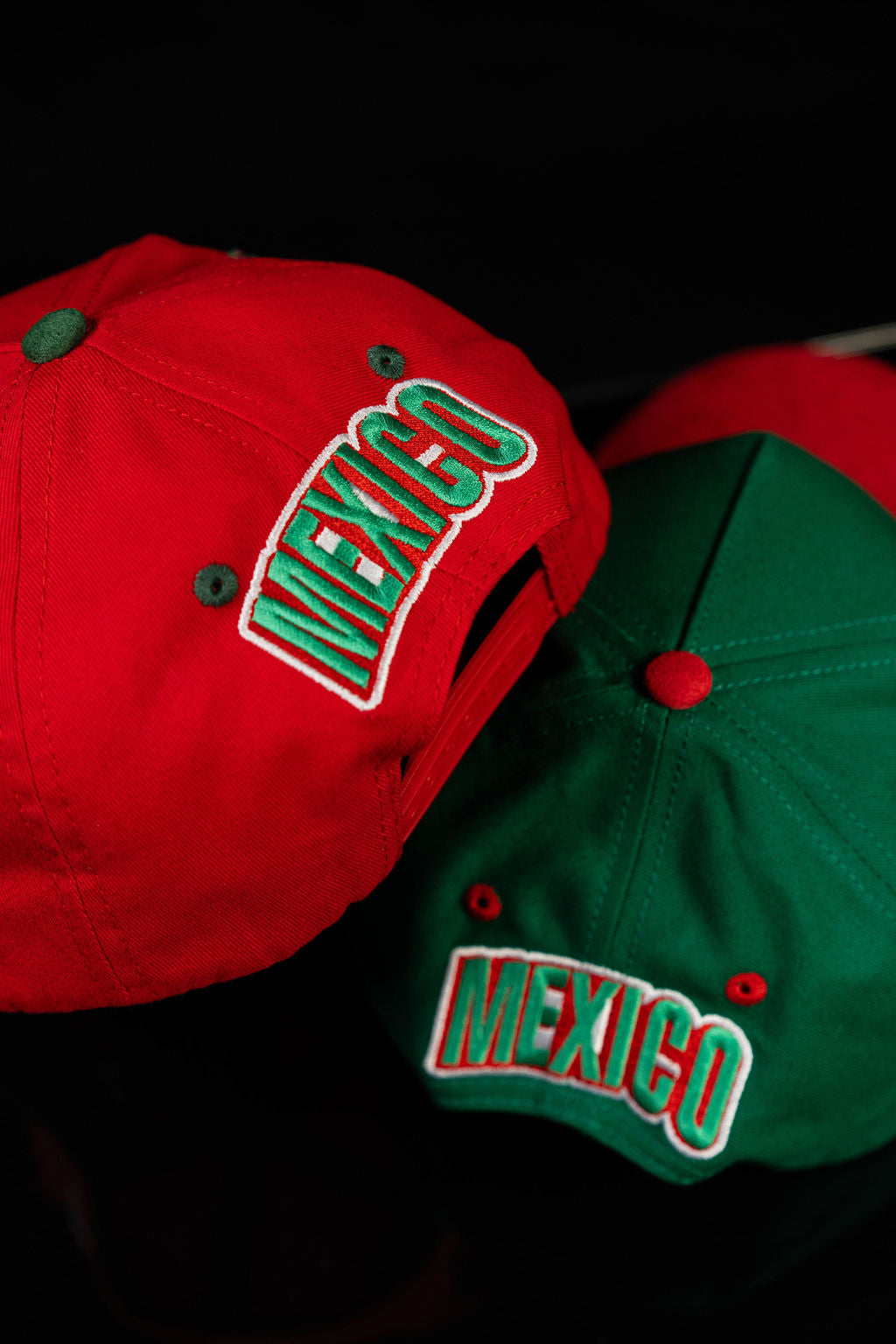 MEXICO HAT RED SUEDE BRIM