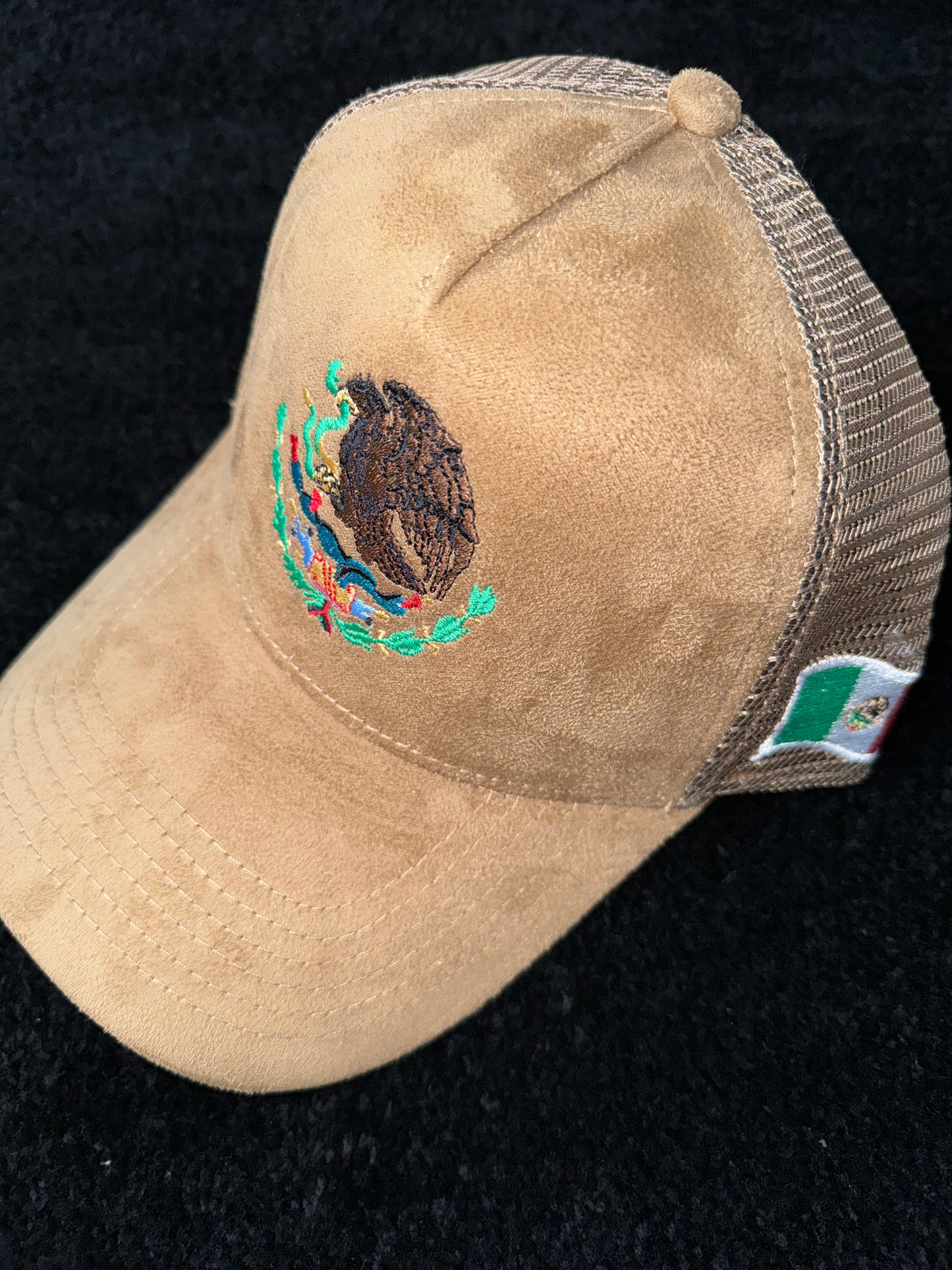 MEXICO BROWN TRUCKER HAT